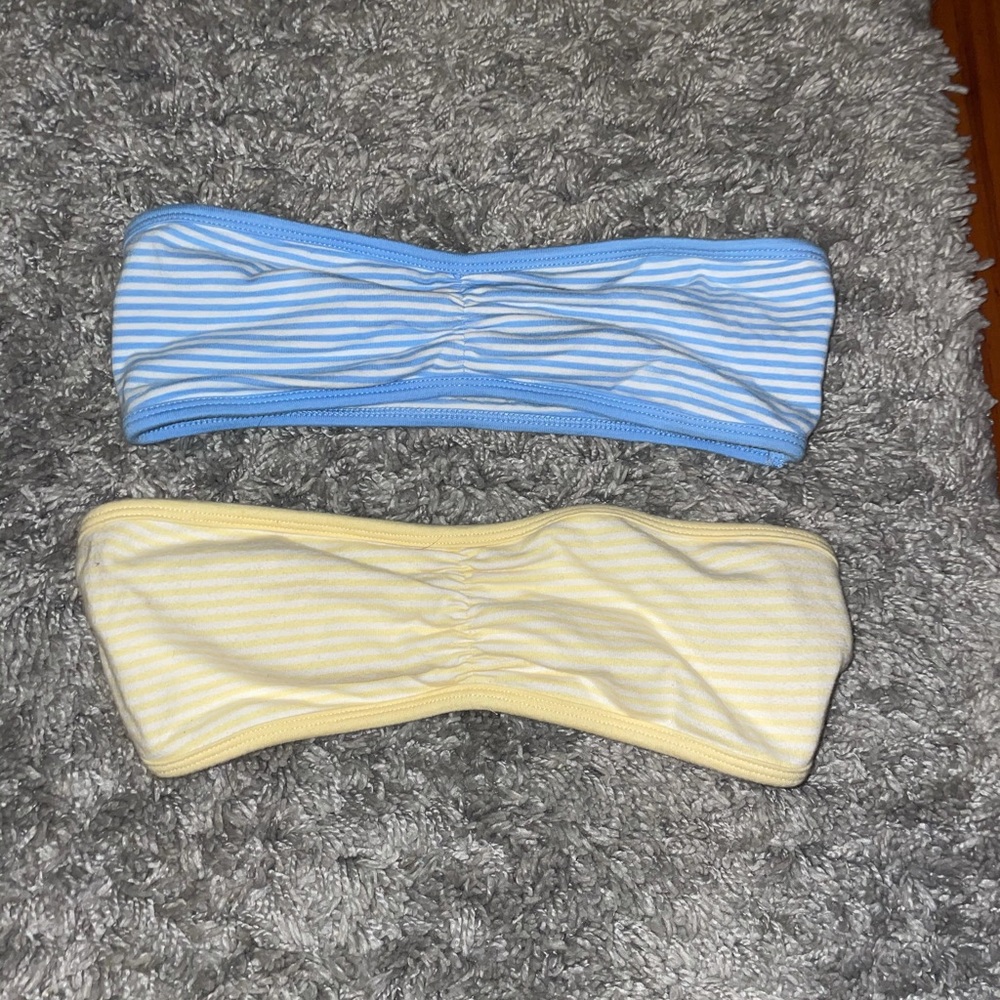 Lot of 2 Reversible Bandeau Bras